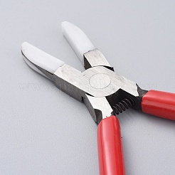 炭素鋼製ニッパー/ヤットコ  フラットペンチ  ステンレス鋼色  142x98x8mm&nbsp;PT-R001-6A