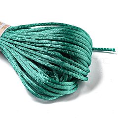 ポリエステル刺繍糸  クロスステッチの糸  ティール  3mm  20 M /バンドル&nbsp;OCOR-C005-C29