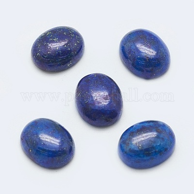 天然石ラピスラズリカボション  オーバル  10x8x4mm&nbsp;G-G759-Z19-1