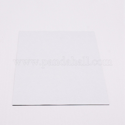 ラバー片面ボード  接着剤付き  長方形  ブラック  300x210x2mm&nbsp;AJEW-WH0126-18D-01-1