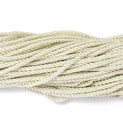 ポリエステルコード  ツイストコード  トウモロコシの穂の黄色  5mm  約97~100 M /バンドル&nbsp;NWIR-P021-041-1