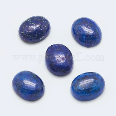 天然石ラピスラズリカボション  オーバル  10x8x4mm&nbsp;G-G759-Z19-1