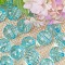 Transparent Acrylic Beads, Round, Sky Blue, 14mm, about 320pcs/500g.