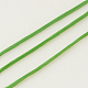 フラット弾性クリスタルストリング  弾性ビーズ糸  ストレッチブレスレット作り用  ライムグリーン  0.8mm&nbsp;EC-G002-0.8mm-17-3