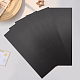 プラスチックシート  長方形  ブラック  300x127x1.2mm&nbsp;DIY-WH20079-041B-01-7