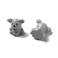 樹脂製 3D 動物フィギュア  ホームオフィスのデスクトップ装飾用  コアラ  16.5x15x16.5x16.5mm&nbsp;RESI-A033-01D