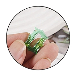 ゴシックスタイルの文字a~z DIYシリコンモールド  レジン型  UVレジン用  エポキシ樹脂工芸品作り  ホワイト  110x150x5mm  内径：18~24x8.5~30mm&nbsp;DIY-P078-02