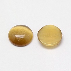 キャッツアイカボション  半円  シエナ  7x2.5mm&nbsp;CE-J002-7mm-29