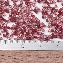 MIYUKIデリカビーズ  シリンダー  日本製シードビーズ  11/0  (db1805) 染めダークベリーシルクサテン  1.3x1.6mm  穴：0.8mm  約2000PCS /ボトル  10 G /ボトル&nbsp;SEED-JP0008-DB1805