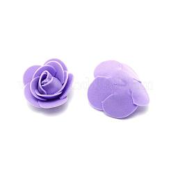 人工泡花  泡バラの花束  家の装飾のための  DIYのウェディングリース  ミディアム蘭  35~40x20mm&nbsp;KY-WH0032-09B