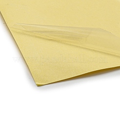 透明クリアペットフィルム  自己粘着紙ステッカー  ゴールド  297x210x0.1mm  約60個/袋&nbsp;AJEW-XCP0002-45