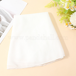 シフォンショール  女性用ラップ  ホワイト  400x630x2mm&nbsp;AJEW-WH20071-003A
