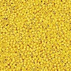 MIYUKIデリカビーズ  シリンダー  日本製シードビーズ  11/0  (db2284)マット不透明グレーズパイナップル  1.3x1.6mm  穴：0.8mm  約2000個/10g&nbsp;X-SEED-J020-DB2284