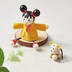 未完成の木製ビーズ  天然木製ルースビーズスペーサービーズ  無鉛の  ラウンド  モカシン  25x22.5~23mm  穴：6~7mm  50個/セット&nbsp;WOOD-PH0008-69-LF