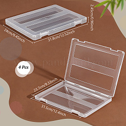 A4長方形プラスチックファイル収納ボックス  データのファイルホルダー  アーカイブとテストペーパー  ホワイト  240x318x24.5mm  内径：237x315mm&nbsp;CON-WH0110-73
