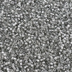 MIYUKIデリカビーズ  シリンダー  日本製シードビーズ  11/0  （db2393)内側は銀染色  1.3x1.6mm  穴：0.8mm  約2000PCS /ボトル  10 G /ボトル&nbsp;SEED-JP0008-DB2393