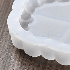 DIYシリコン幾何学バブルコースター金型  コースターマット作りに  五角形  120x120x20mm  内径：102x102mm&nbsp;LS-AJEW-M224-01B