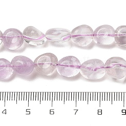 天然石アメジストビーズ連売り  ナゲット  タンブルストーン  7.5~14x7.5~10x3.5~8mm  穴：1mm  約40個/連  15.35''（39センチメートル）&nbsp;G-G160-B03-01