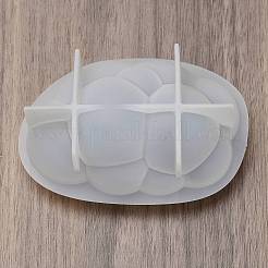 3D DIY シリコンキャンドル型  香り付きキャンドル型  雲  93x65x44mm&nbsp;DIY-K073-30