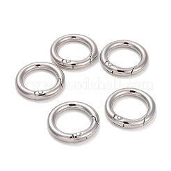 合金プッシュ式リングカン  Oリング  プラチナ  6ゲージ  24x4mm  内径：16.5mm&nbsp;PALLOY-M015-01P