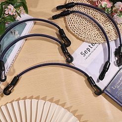 ナイロン製の調節可能な伸縮性のあるテールストラップ  馬用敷物ストラップ  ブラック  405x14mm&nbsp;AJEW-WH0481-758A