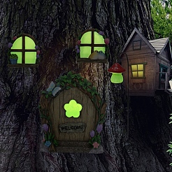 樹脂ミニチュア装飾品  マイクロランドスケープホームドールハウスアクセサリー  小道具の装飾のふりをする  ミックスカラー  58x55x17mm&nbsp;PW-WG19600-01