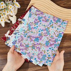 30枚の長方形の綿麻繊維布生地  衣類用アクセサリー  ミックスカラー  200x250x0.3mm&nbsp;DIY-WH0591-526