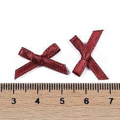 ポリエステル衣装アクセサリー  蝶結び  ブラウン  16x19x3mm&nbsp;DIY-A052-01-31