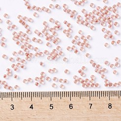 TOHOラウンドシードビーズ  日本製シードビーズ  （784)つの内側の色のabクリスタル/砂岩の裏地  11/0  2.2mm  穴：0.8mm  約1110PCS /ボトル  10 G /ボトル&nbsp;SEED-JPTR11-0784