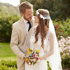ポリエステルメッシュショールスリーブ  結婚式のパーティーの衣装アクセサリー  模造パールと  ホワイト  470~500mm&nbsp;AJEW-WH0485-44