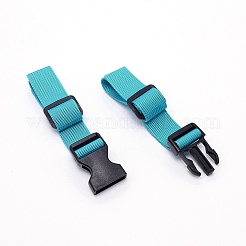 Pp＆pomバックパック滑り止めチェストストラップ  レギュレーター付き  バッグアクセサリー用  ライトシーグリーン  27x2.55cm&nbsp;LS-FIND-TAC0007-07C