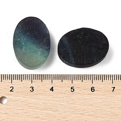 天然の蛍石カボション  オーバル  24.5~25x18~18.5x8.5~10.5mm&nbsp;G-K338-38B-04