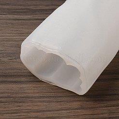 DIYキャンドルシリコンモールド  キャンドル作り用  柱  ホワイト  10.7x4.5cm  内径：3.7のCM&nbsp;LS-SIMO-C014-02J