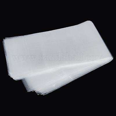 PEプラスチックバッグ  長方形  透明  60x15.3x0.006cm&nbsp;ABAG-WH0063-092-1
