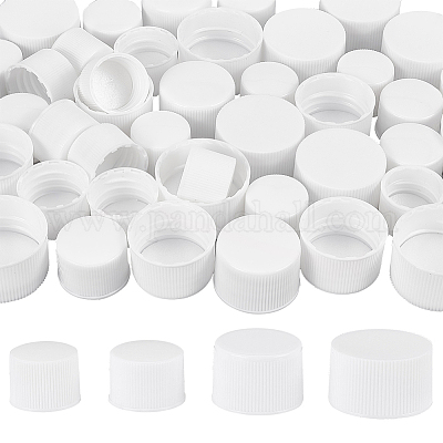 4種類のプラスチック製ねじ込み式キャップ56個 ボトルジャグ収納