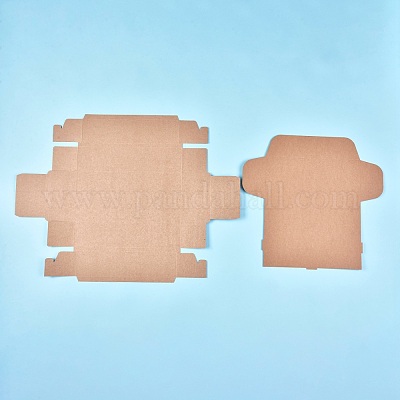 クラフト紙ギフトボックス  折りたたみボックス  長方形  バリーウッド  完成品：27x13x6.7cm 内側のサイズ：25x11x6.5cm 展開サイズ：42.8x56.9x0.03cmと34.4x36.6x0.03cm&nbsp;CON-K006-07C-01-1