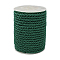 Twisted Nylon Cords, Dark Cyan, 5mm, about 18~19yards/roll(16.4m~17.3m/roll)