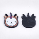 プラスチックカボション  羊  ホワイト  19x17x2mm&nbsp;KY-T010-04-2