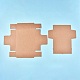 クラフト紙ギフトボックス  折りたたみボックス  長方形  バリーウッド  完成品：25x14x6.6cm 内側のサイズ：23x13x6.5cm 内側のサイズ：23x13x6.5cm 展開サイズ：44.3x55.4x0.03cmと36.6x35x0.03cm&nbsp;CON-K006-07B-01-2