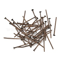 鉄平頭ピン  赤銅鉱  22x0.75~0.8mm  20ゲージ  約8333個/1000g  ヘッド：2mm&nbsp;HPR2.2cm-NF