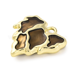 合金エナメルチャーム  ハートチャーム  ゴールドカラー  17x16.5x4mm  穴：1.6mm&nbsp;FIND-U024-02G-02