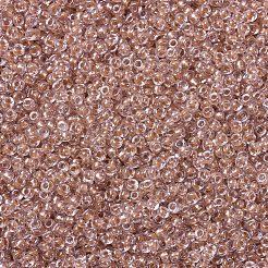 MIYUKIラウンドロカイユビーズ  日本製シードビーズ  （染められたトパーズの中のrr1129)  11/0  2x1.3mm  穴：0.8mm  約5500個/50g&nbsp;SEED-X0054-RR1129