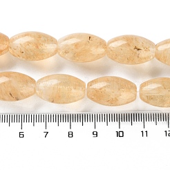 ウォーターメロンストーンガラスビーズ連売り  バレル  19.5~20x12~12.5mm  穴：0.7mm  約20個/連  15.79''（40.1センチメートル）&nbsp;G-B135-A02-02