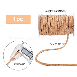 PUレザーリボン1本  衣類の装飾用  ペルー  1/4インチ（5mm）&nbsp;DIY-PH0008-58