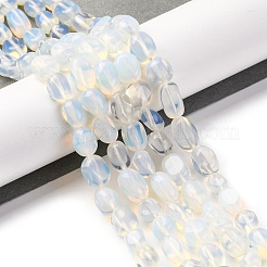 オパールビーズ連売り  ナゲット  7~12x6~8x5~7mm  穴：1mm  約43~44個/連  15.47~15.63''（39.3~39.7センチメートル）&nbsp;G-G146-A37-01