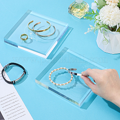 PMMAアクリルシート  正方形  透明  150x150x20mm&nbsp;DIY-WH0671-484