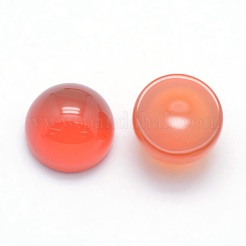 天然石カーネリアンカボション  半円  6x3~3.5mm&nbsp;X-G-P393-R03-6mm