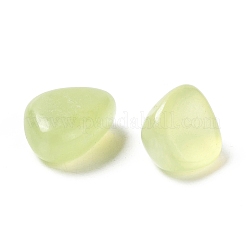 天然な新しい翡翠のビーズ  穴なし/ドリルなし  ナゲット  16~33x13.5~22x9~15mm  約95個/500g&nbsp;G-A023-01K