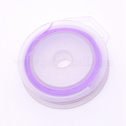 ラウンド銅クラフトワイヤー  パープル  20ゲージ  0.8mm  約10m /ロール&nbsp;LS-CWIR-WH0001-0.8mm-11