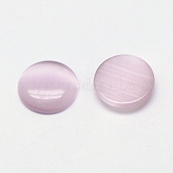 キャッツアイカボション  半円  アザミ  16x3mm&nbsp;CE-J002-16mm-27